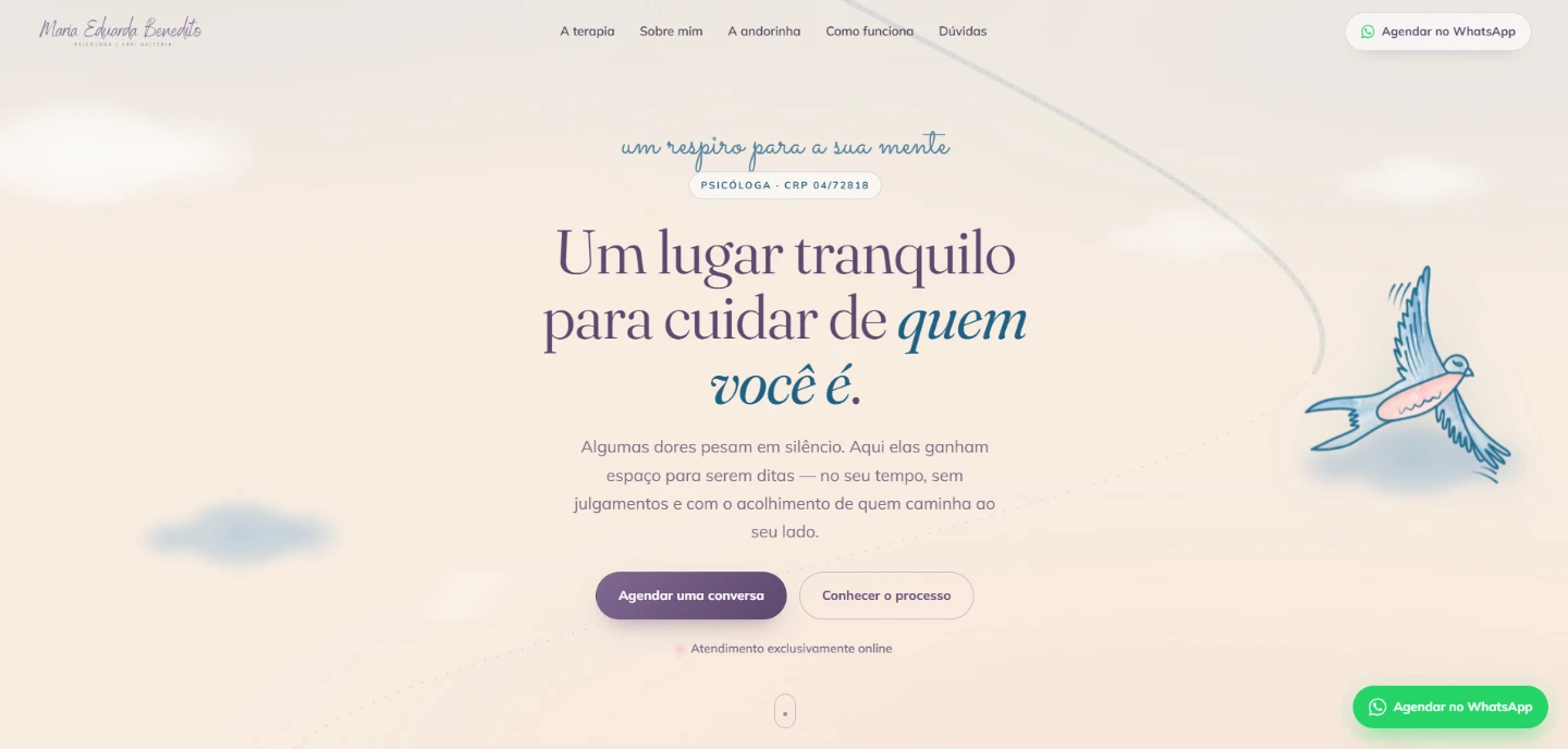 Maria Eduarda Benedito — Psicóloga